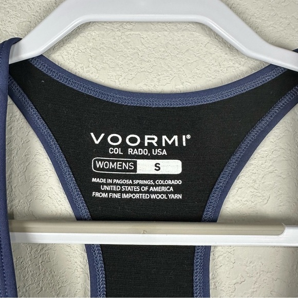 Voormi Women’s Black Solid Racerback Athletic Athleisure Tank Top Size Small - Picture 4 of 5
